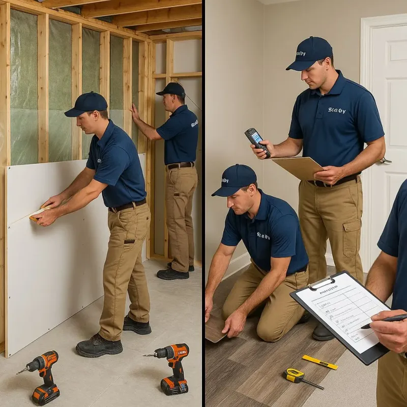 Repairs and Reconstruction process in Prairie Village, KS