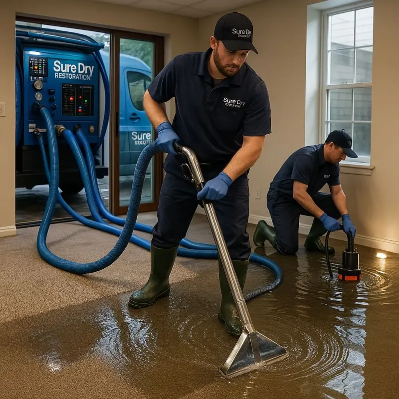 Water Extraction and Removal process in Prairie Village, KS